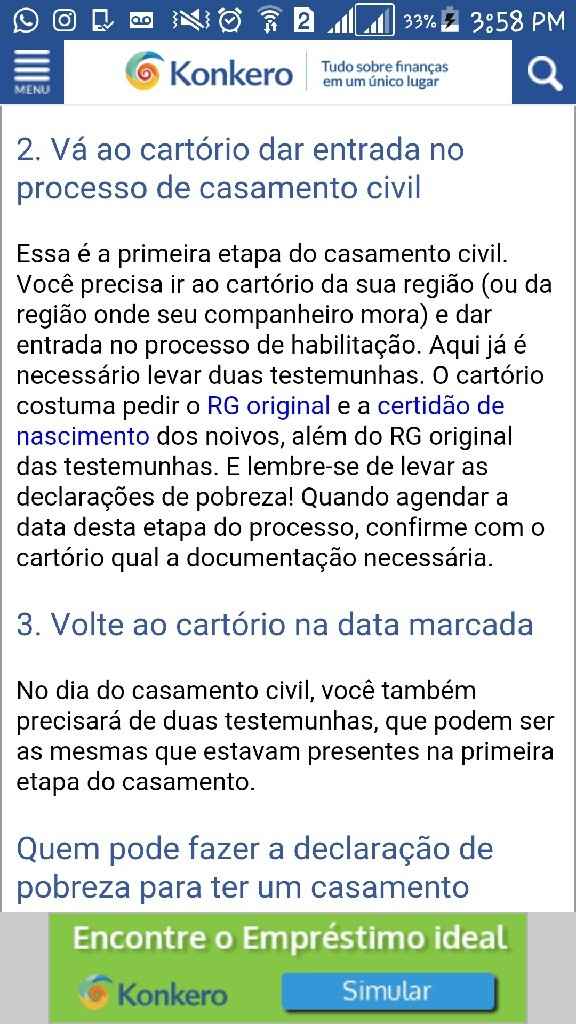 Casamento no civil de graça - 2