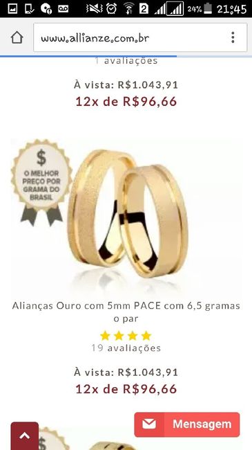 Minha aliança de casamento - 2