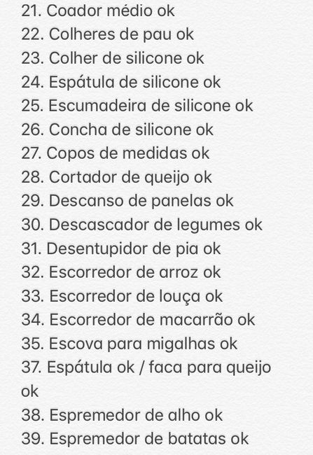 Chá de cozinha ☕️✨ - 2