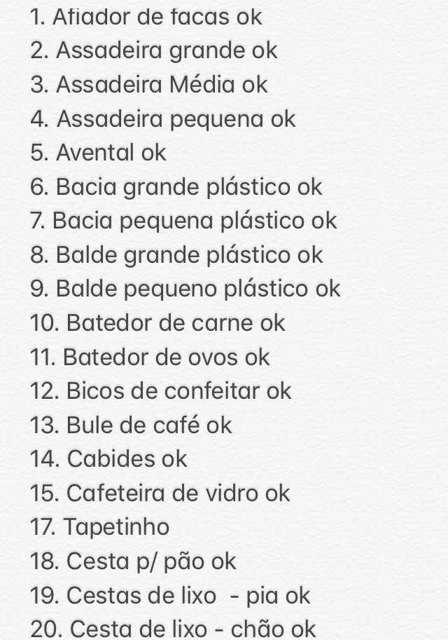 Chá de cozinha ☕️✨ - 1
