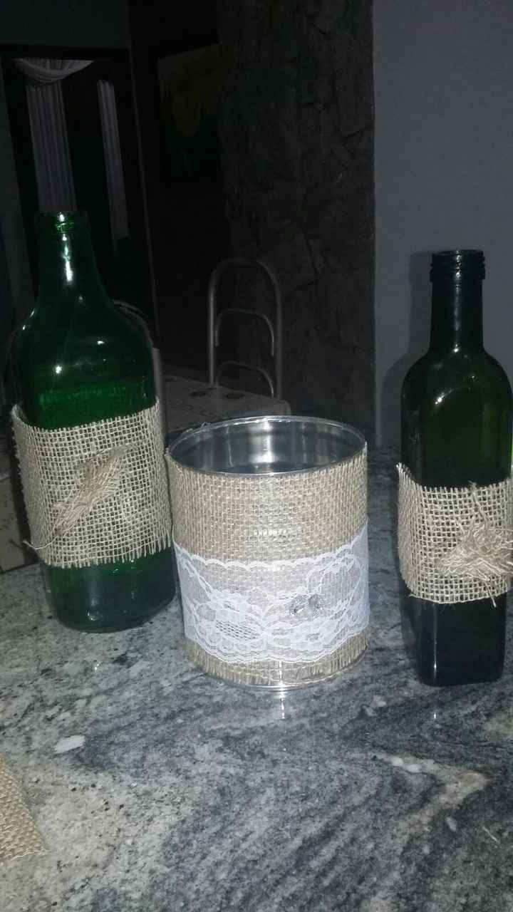 Decoração com Garrafas