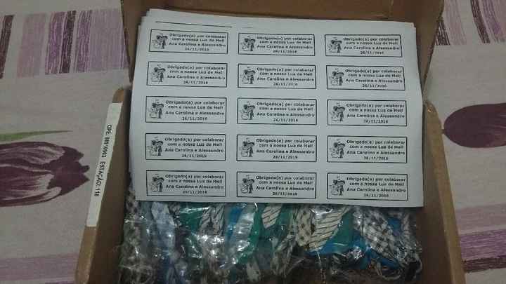 Minhas lembrancinhas da hora da gravata chegaram!!! - 2