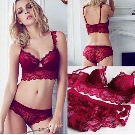 Eu não usaria esta lingerie.
