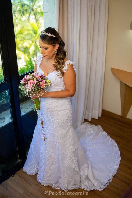 A cauda do seu vestido de noiva será comprida ou curtinha? 5