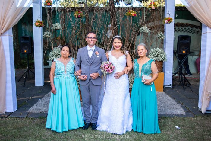 Cor do vestido das avós 2