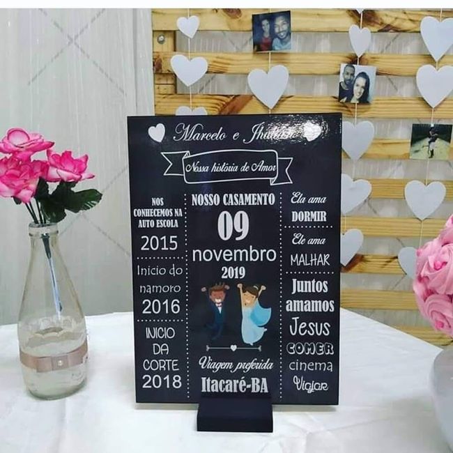 Detalhes da decoração, minha mãe que é artesã, fez com todo o amor e carinho
