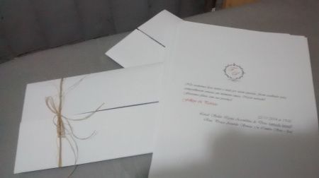 Prontinho meu convite de noivado!! - 1