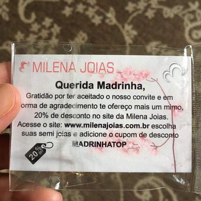 Lembrancinha para as madrinhas 5