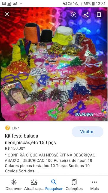 "Escolhi isso para animar mais a festa - Daiane Sutilo ". - 2