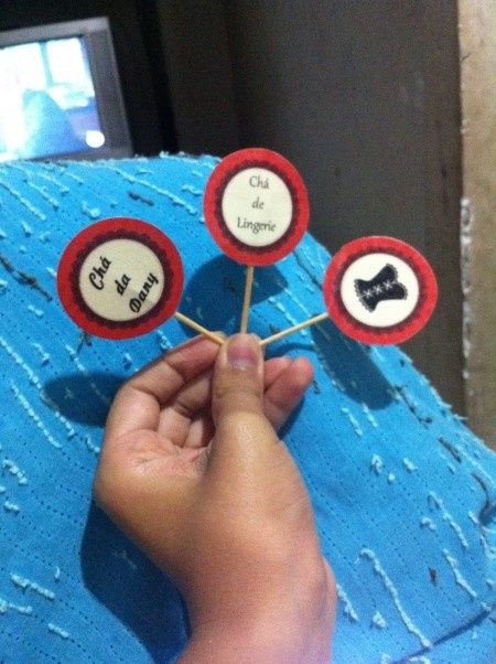 Topper para docinhos