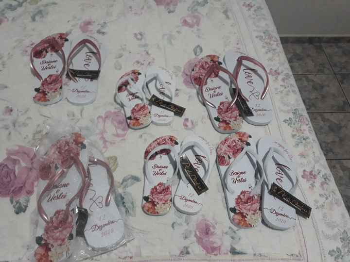 Chegaram os meus chinelos personalizados!!! - 2