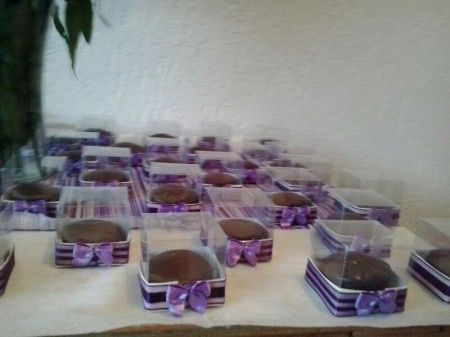 Meu centro de mesa e doces do noivado - 6