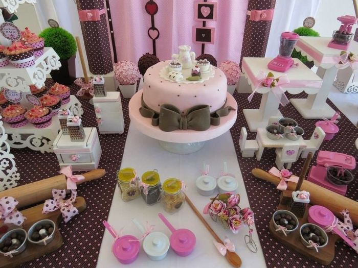 Inspiração Chá de Cozinha Mesa Principal