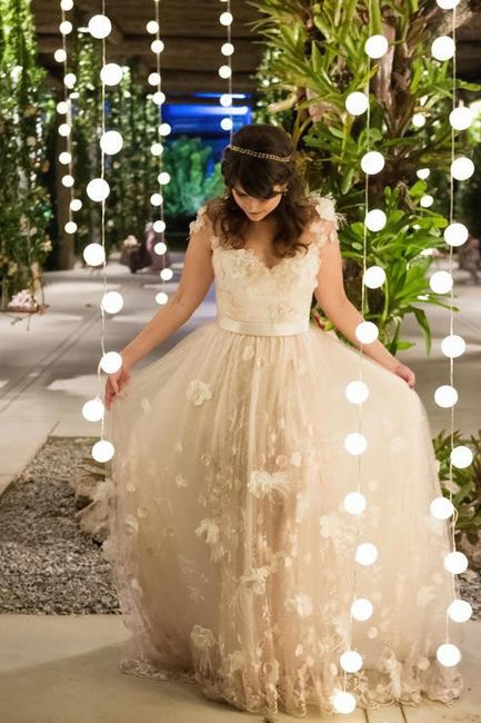 Inspiração de vestido de noiva