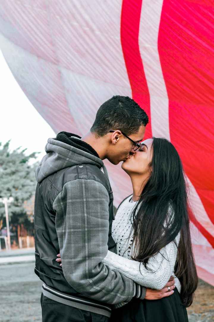 Somos um casal mto criativo e aventureiro e queria um pedido a altura hahaha e ele me levou bem alto