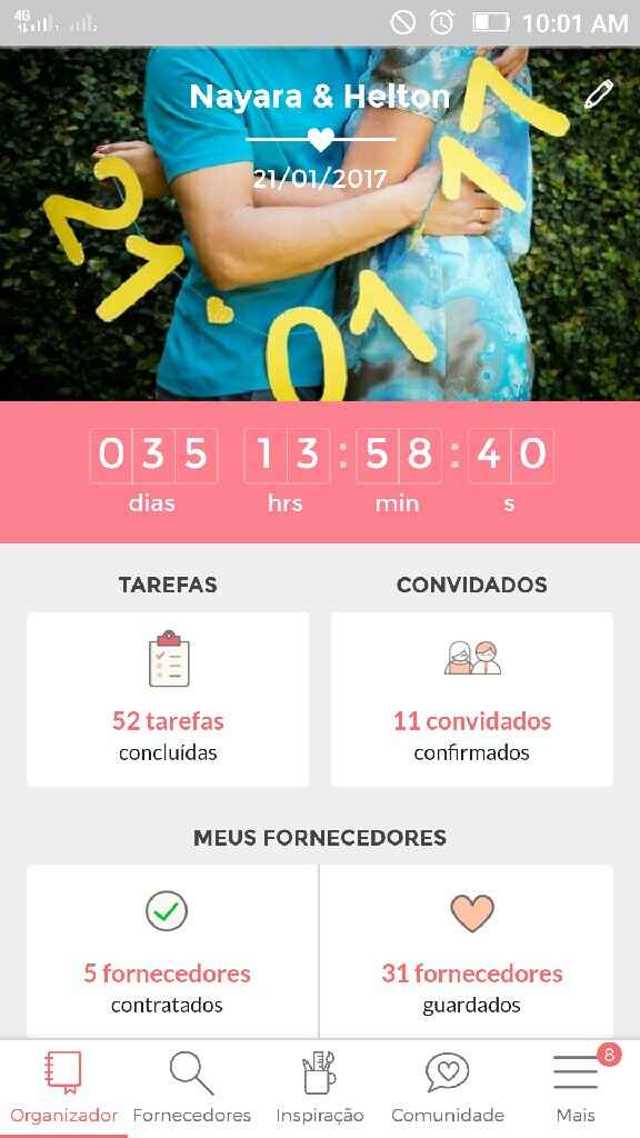 Ansiosa 35 dias para meu grande dia - 1