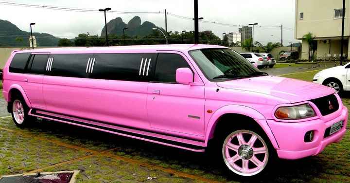 Limousine Rosa 