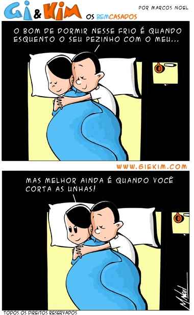 Dormir no Frio rsrsrs
