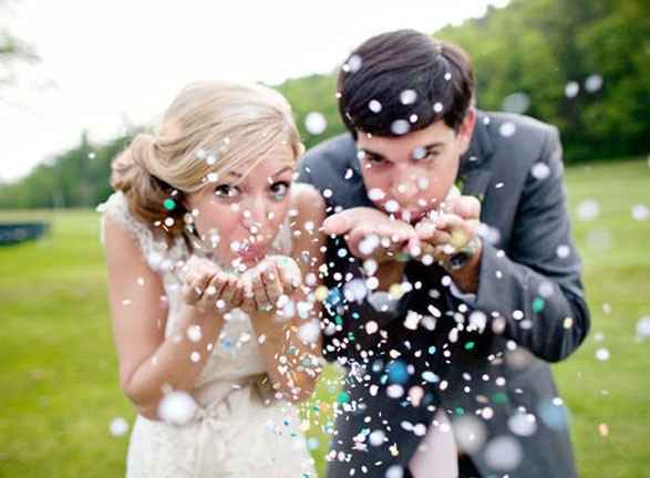 1 Confetes Foto Charme Romantica