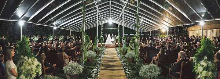 Casamento Ao Ar Livre à Noite