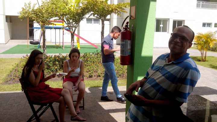 Noivos , Madrinha e Padrinho