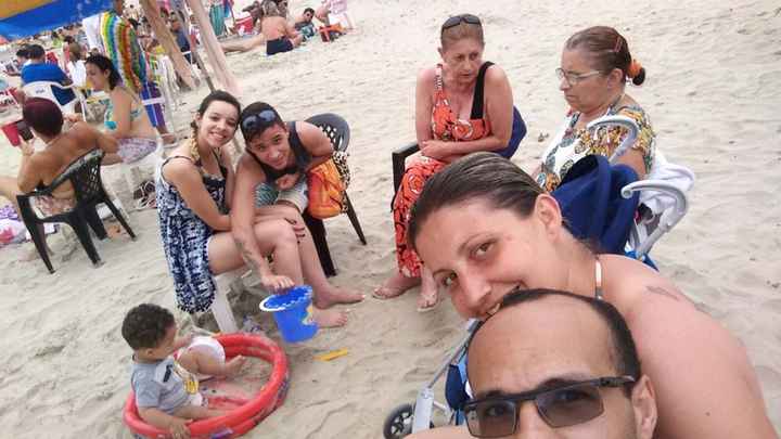 Praia com Mozãao