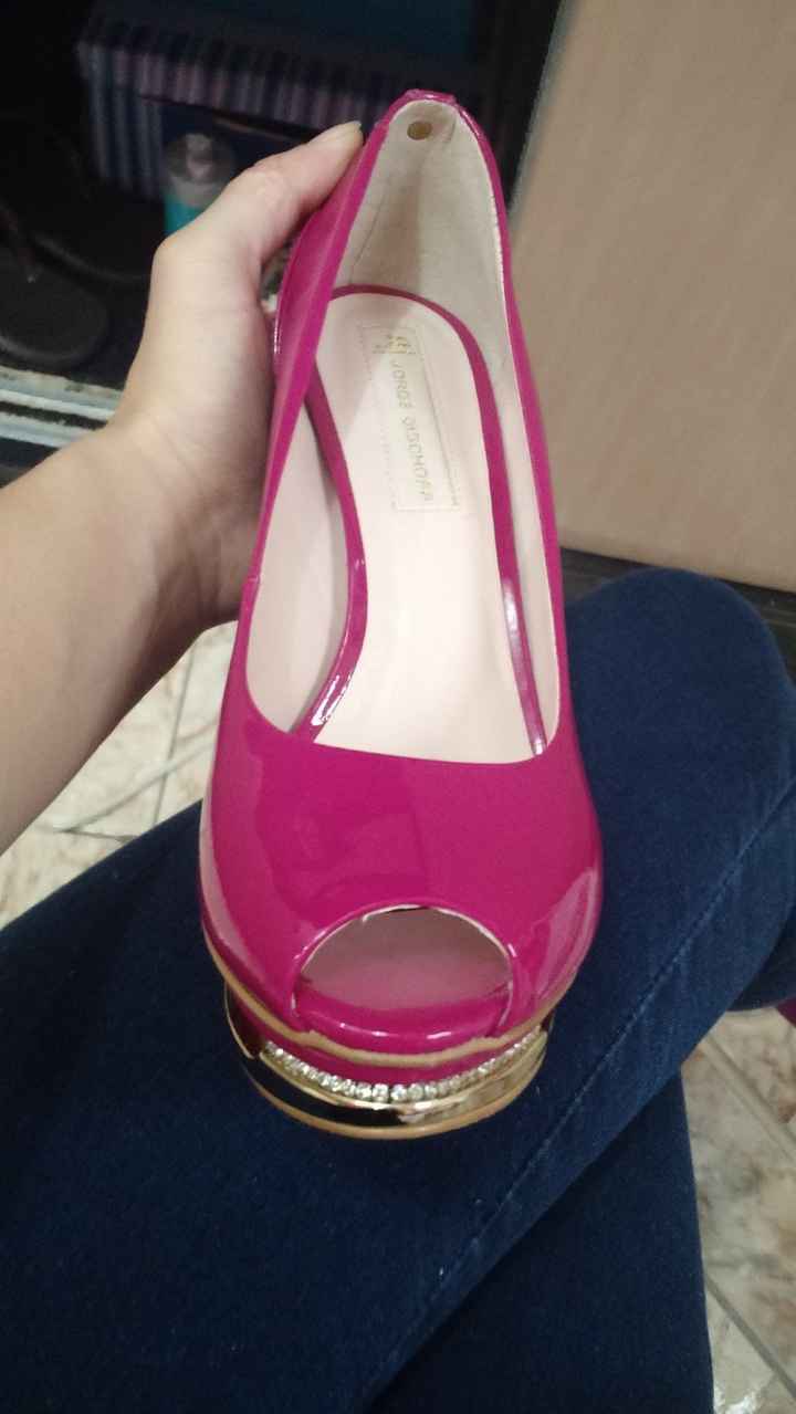 Sapato Dia C - Detalhes da Frente