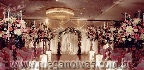 Decoração Rosa