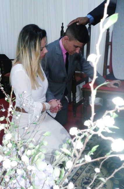 Eu e minha caasa Servimos ao Senhor