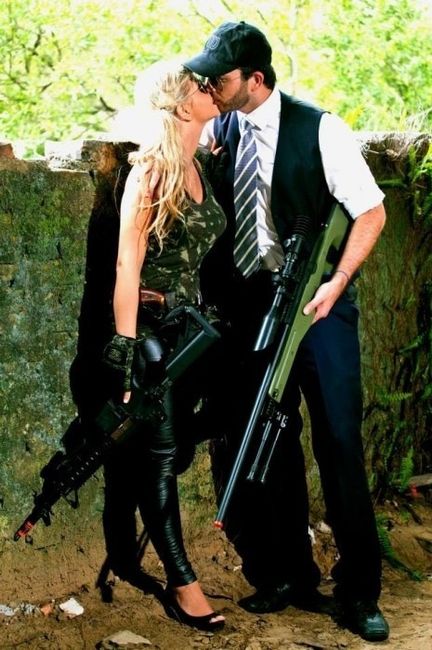 Ensaio Fotografico no Paintball