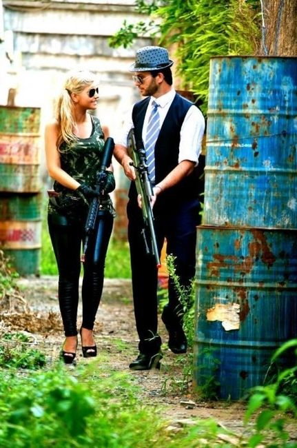 Ensaio Fotografico no Paintball