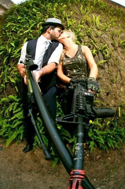 Ensaio Fotografico no Paintball