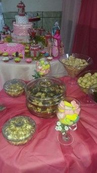 Mesa de Comes Decorada