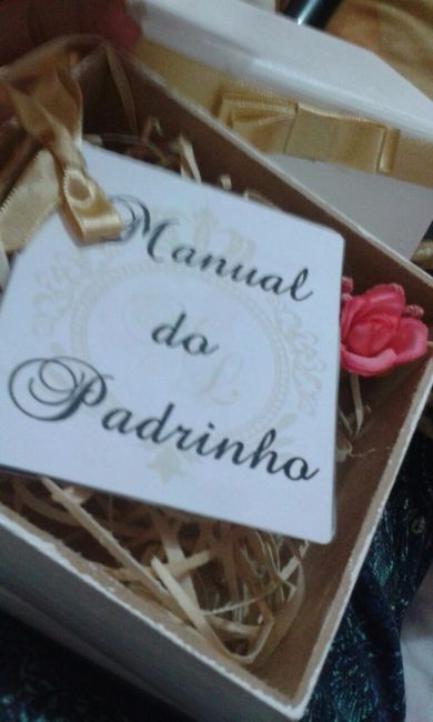 Lembrancinha Padrinhos