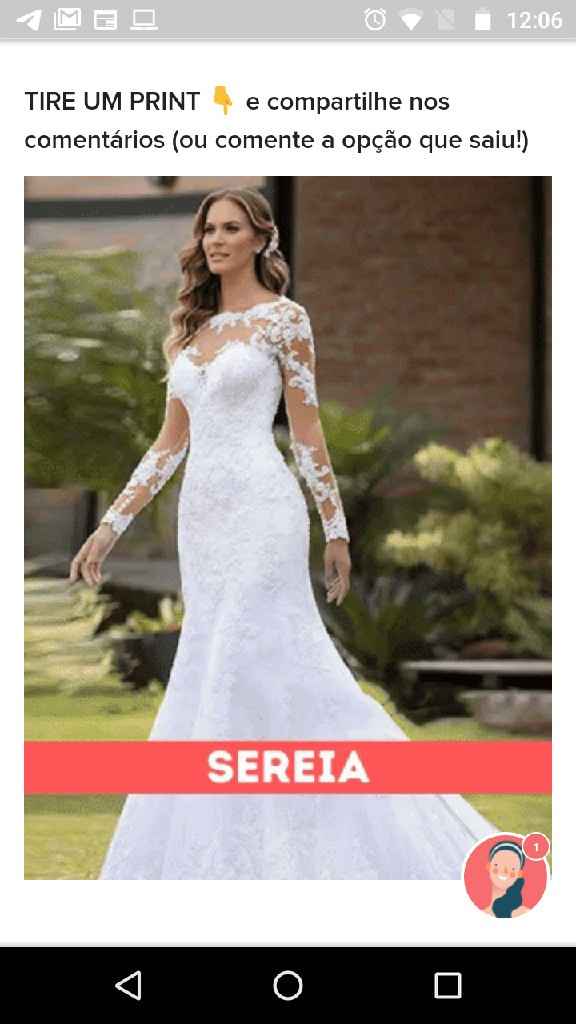 TIRE UM PRINT para decidir o vestido - 1