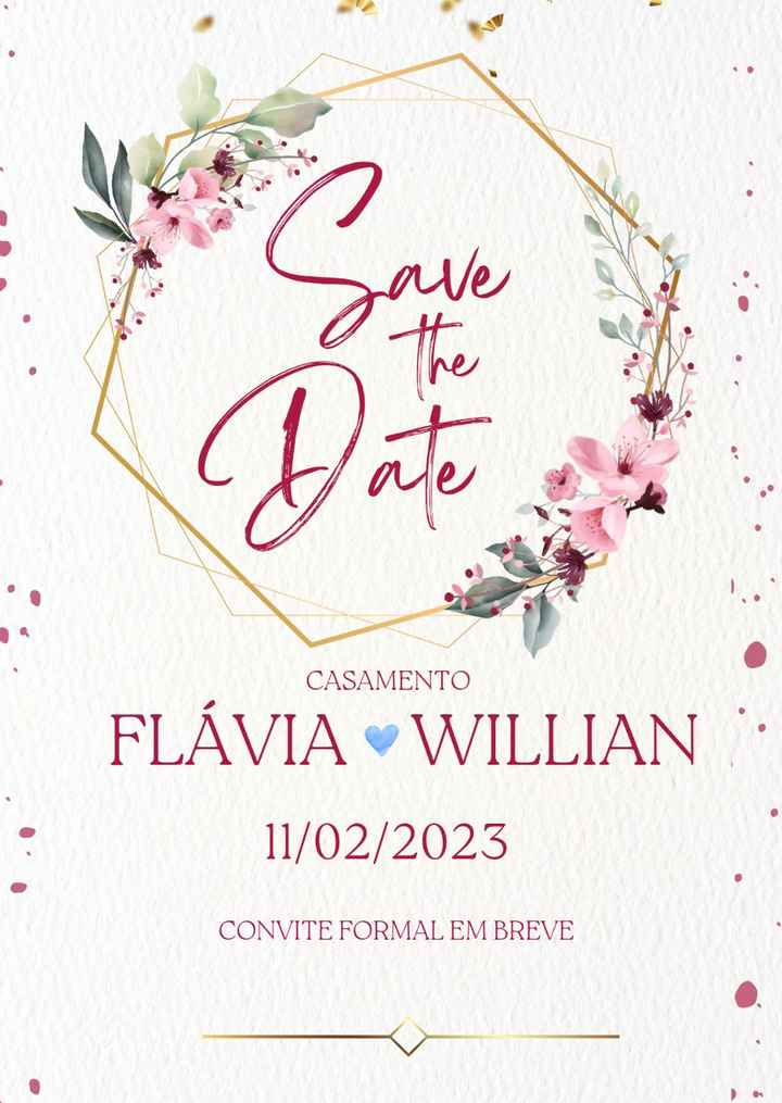 Save the date - 1