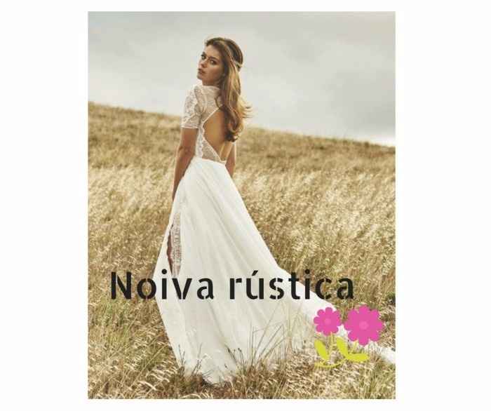 Noiva Rústica 