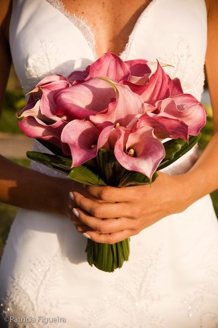 Buquê de Calla Rosa