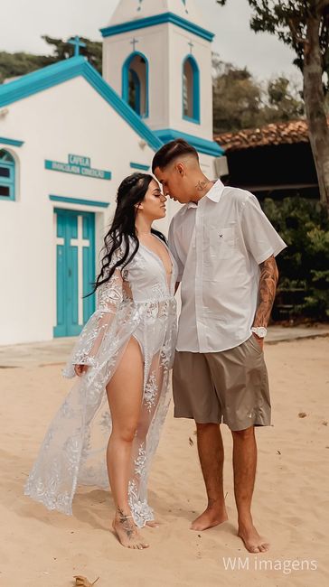 Ensaio Pré Wedding na Praia. 2