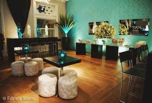 Casamento: Inspiração Azul Tifany e Preto 1