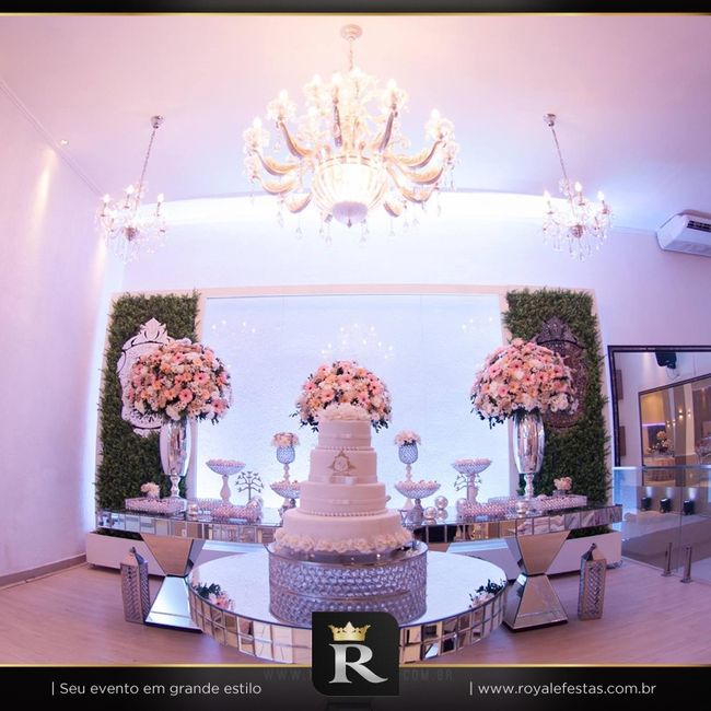 decoração em tons de rosas mais claros 