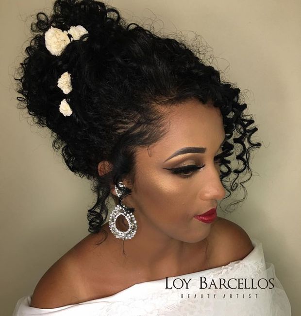 maquiagem e penteado