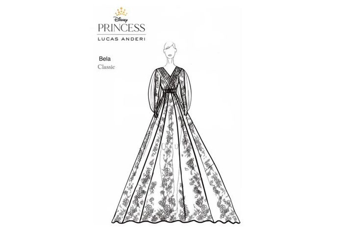Lucas Anderi lança coleção de vestidos de noiva inspirados nas princesas da Disney 6
