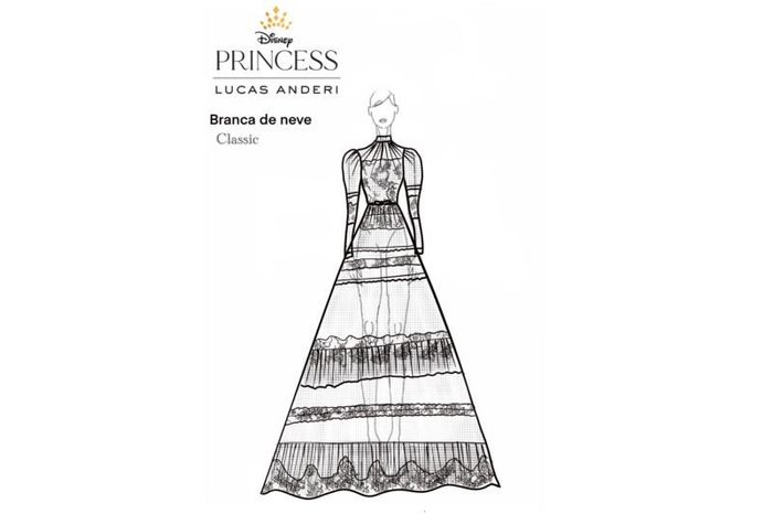 Lucas Anderi lança coleção de vestidos de noiva inspirados nas princesas da Disney 9