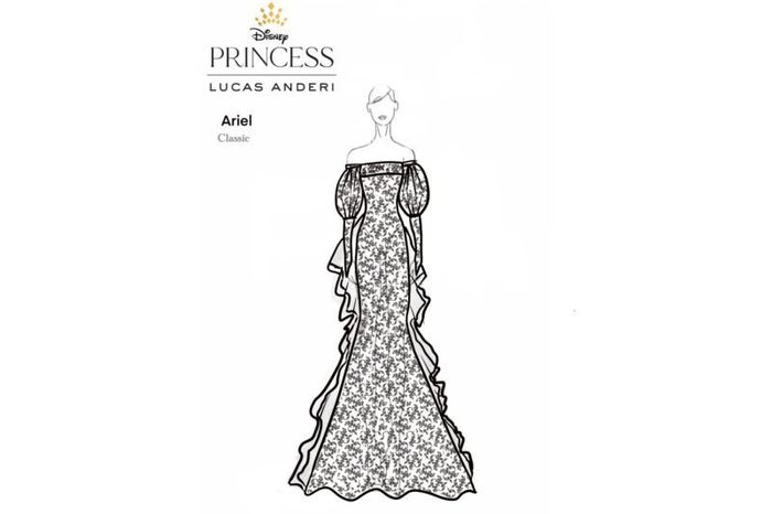 Lucas Anderi lança coleção de vestidos de noiva inspirados nas princesas da Disney 3