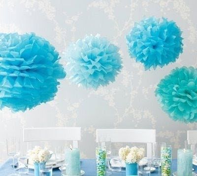 decoração com pompom