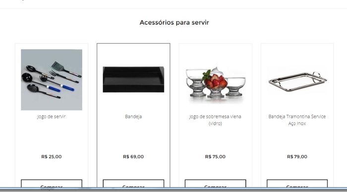Utensílios de cozinha