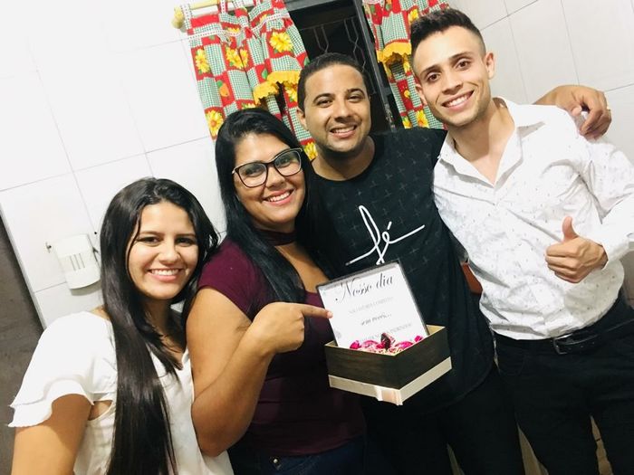 Já começamos entregar nossos convites dos padrinhos, vem Veeeeer💝 - 2