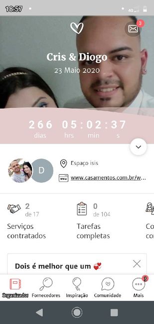 Quantos diias faltam no seu contador? - 1
