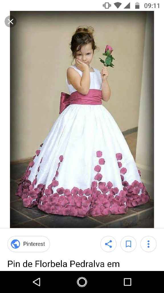 Roupa das crianças (meninas) - 1